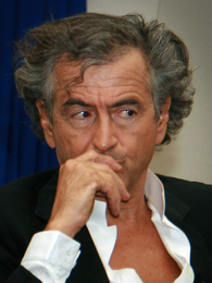 Porträttbild av Bernard-Henri Lévy